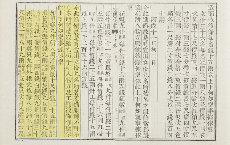 파일:정해진찬의궤 권2 품목 병술11월초3일 2.jpg